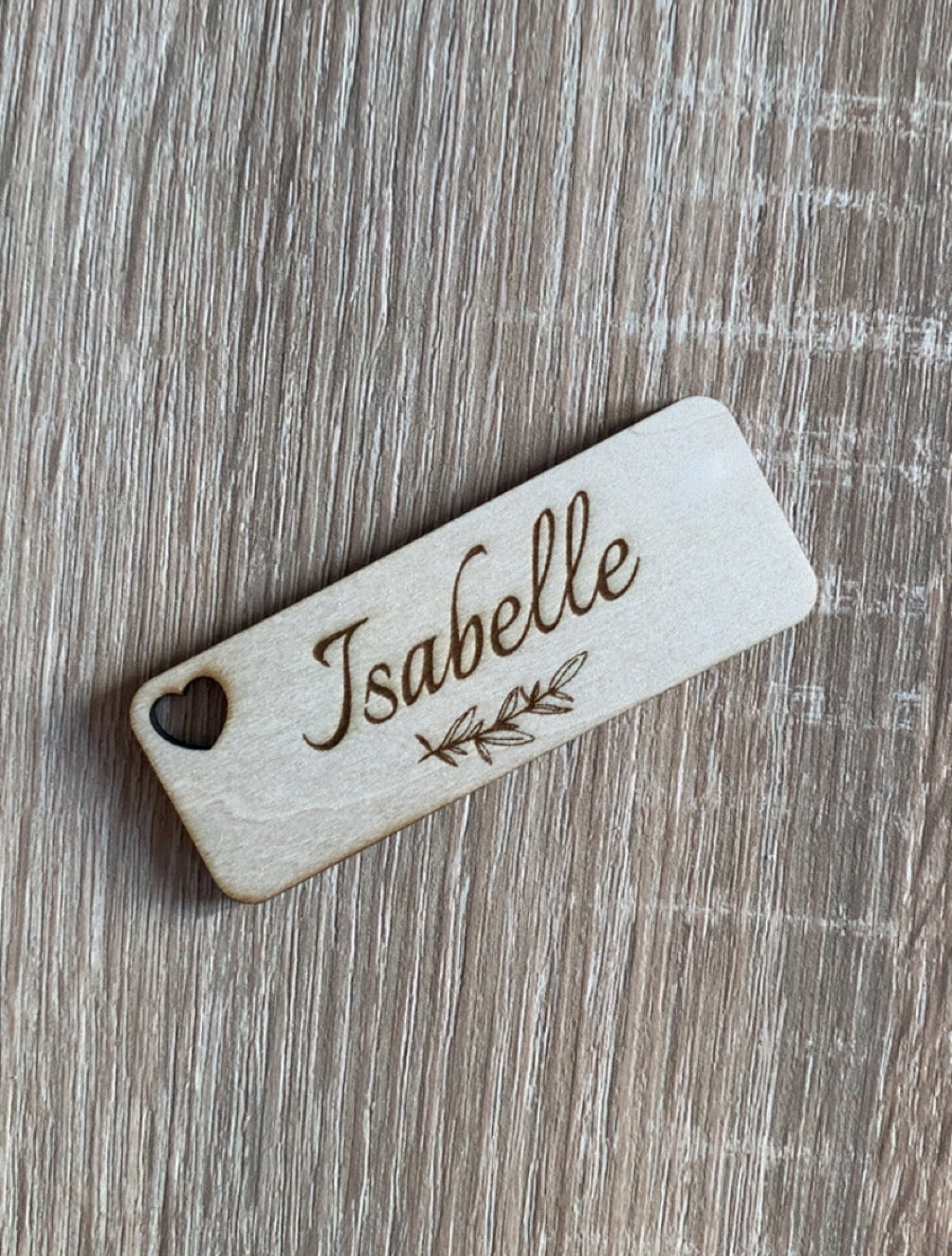 Marque-place rectangle