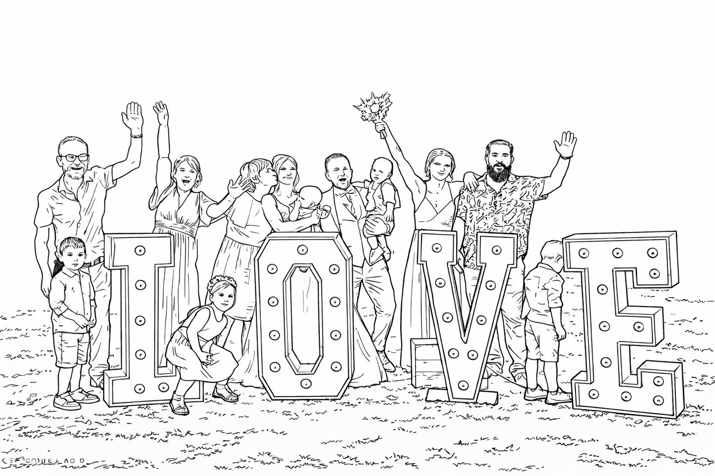 Tableau Photo en bois suspendu