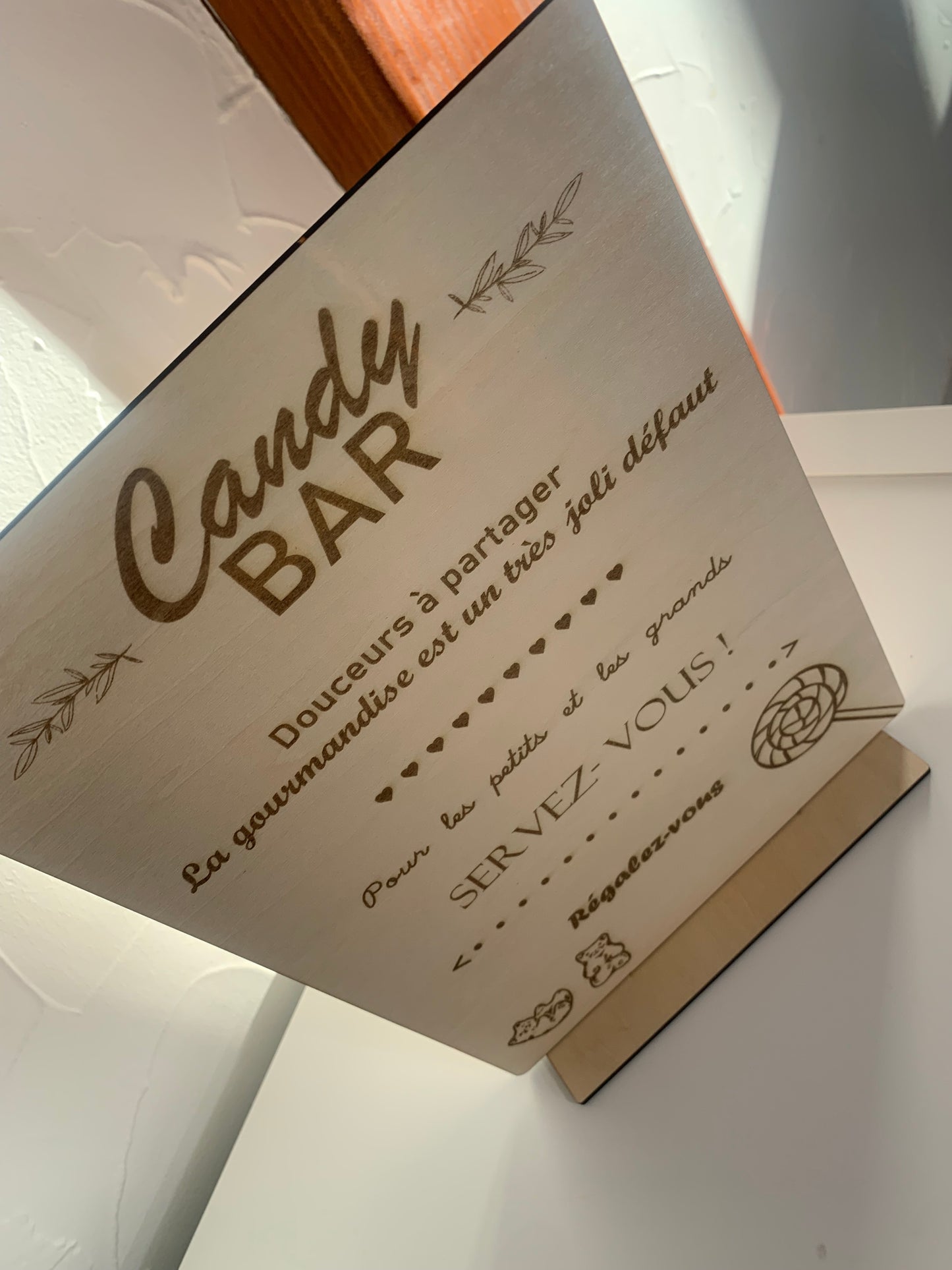 Tableau Candy Bar Olivier