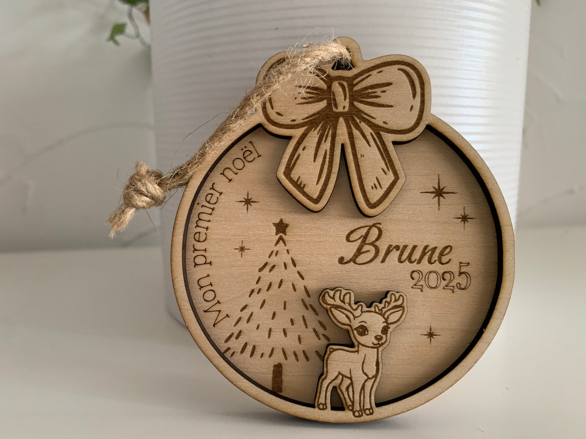 Boule de noel Renne