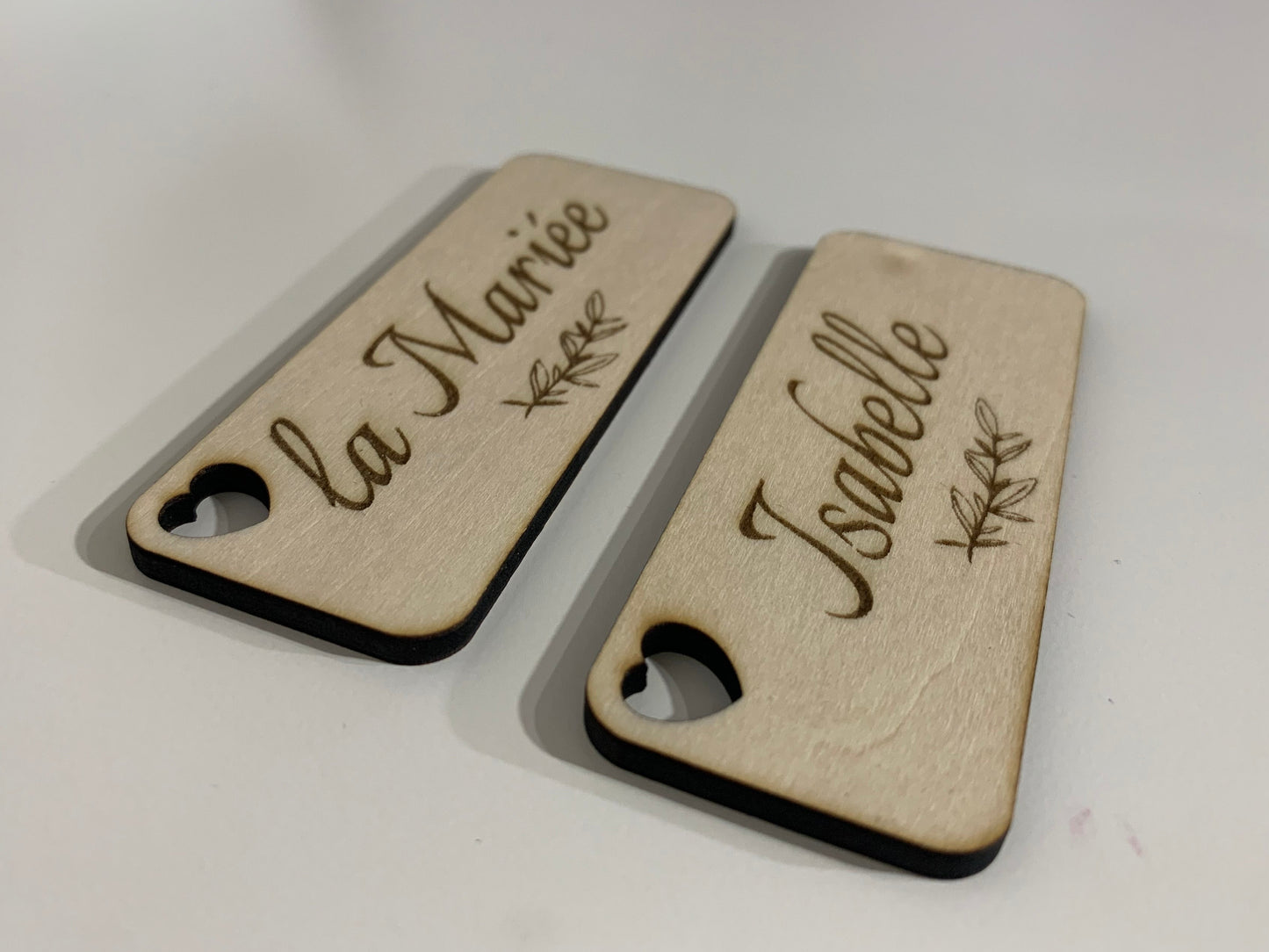 Marque-place rectangle