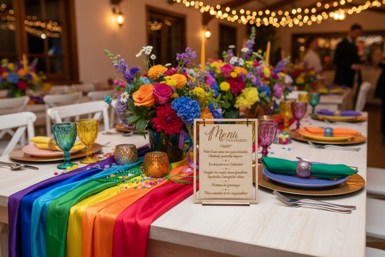 Tableau suspendu Menu