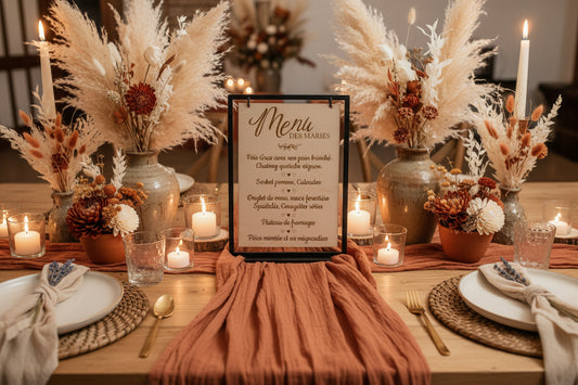 Tableau suspendu Menu