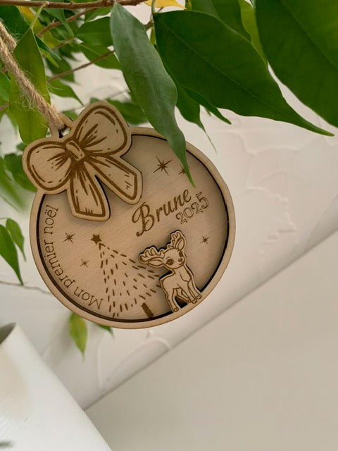 Boule de noel Renne