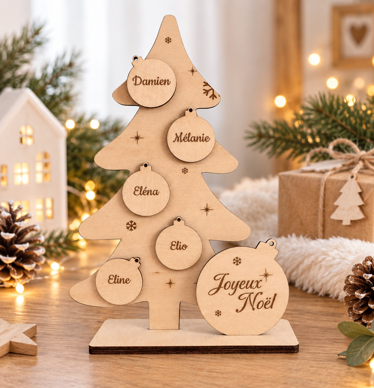 Sapin de Noël prénoms